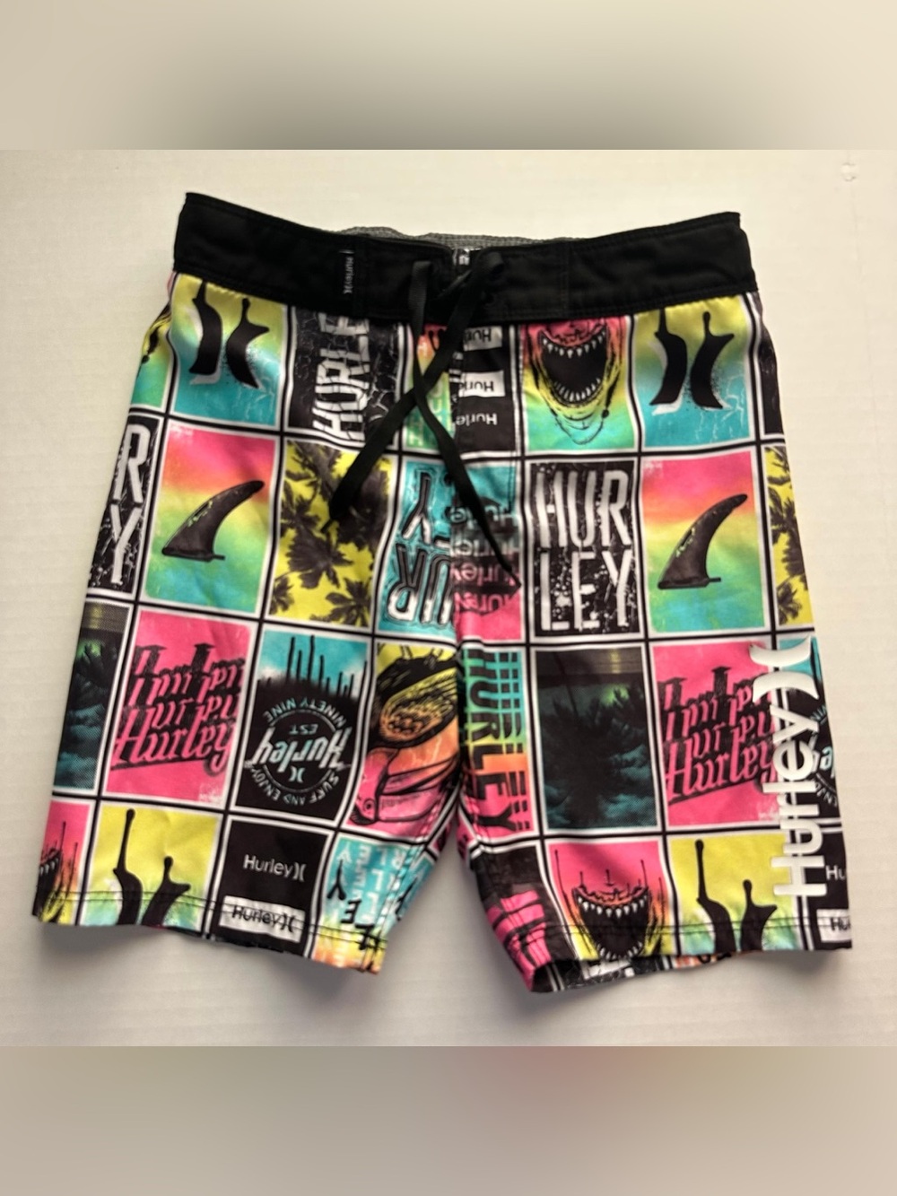 Two Pairs (Selling Together) - Hurley Toddler Hybrid Board Shorts